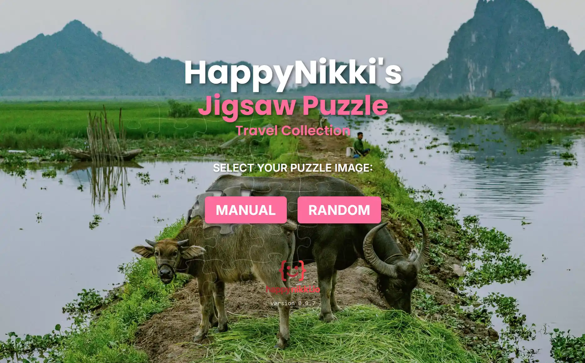 Jigsaw Puzzle Travel loading screen