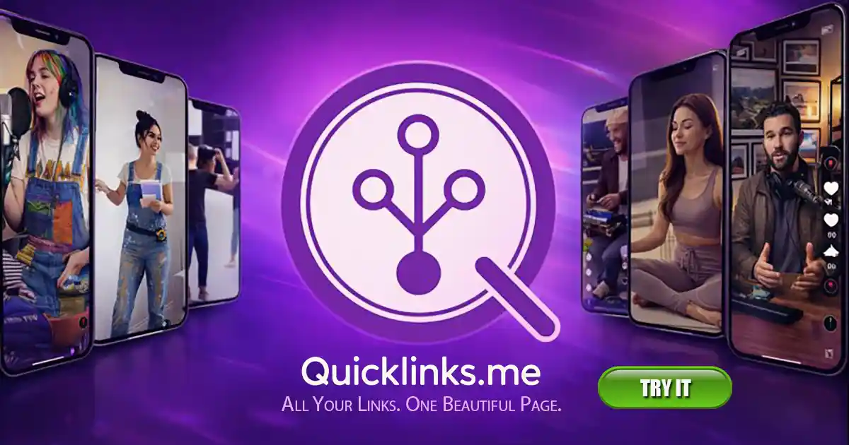 QuickLinks.me — all your links, one beautiful page